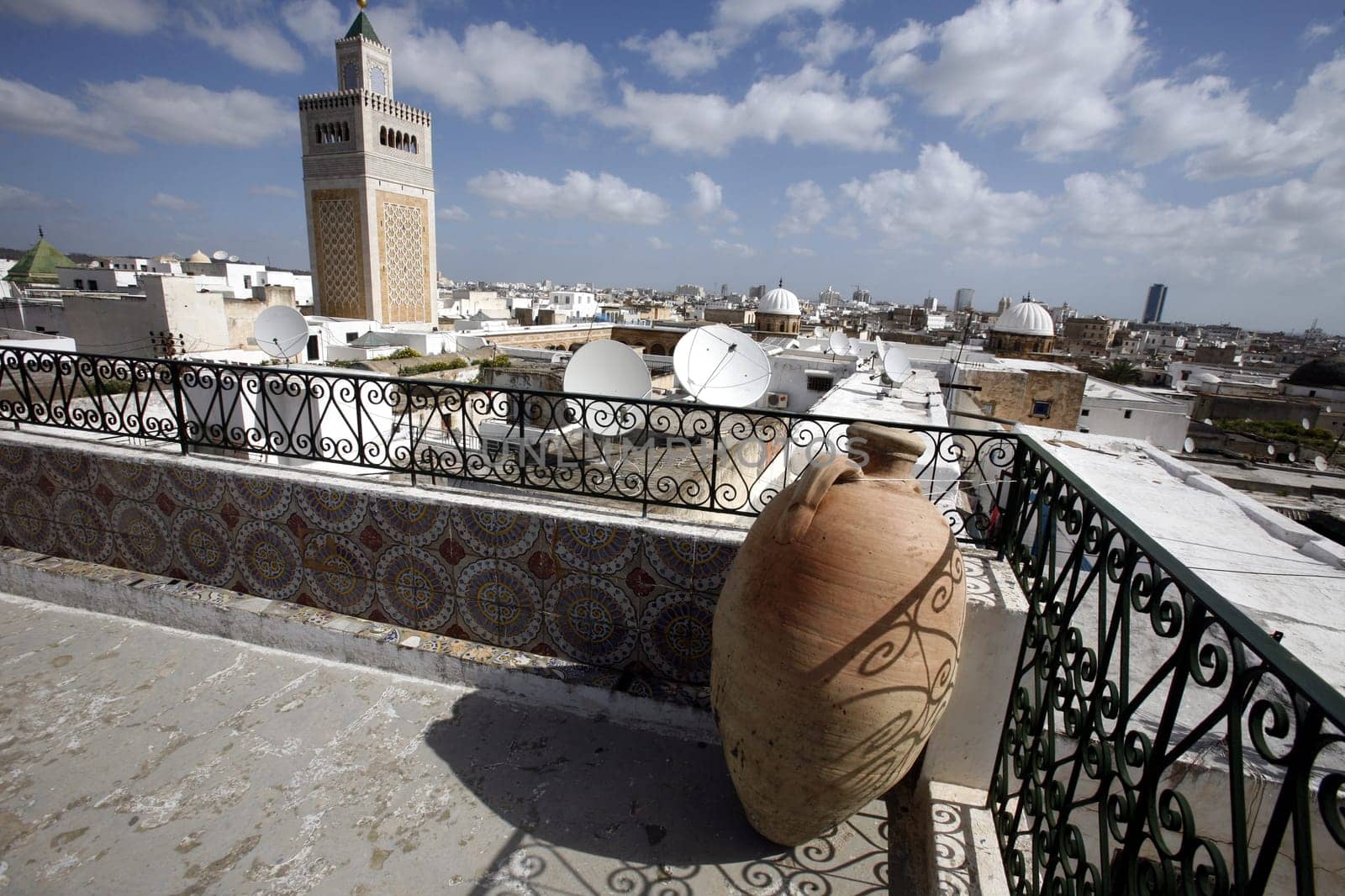 Africa,Tunisia,Tunis,Old Town,Medina,Souq,Mosque,.