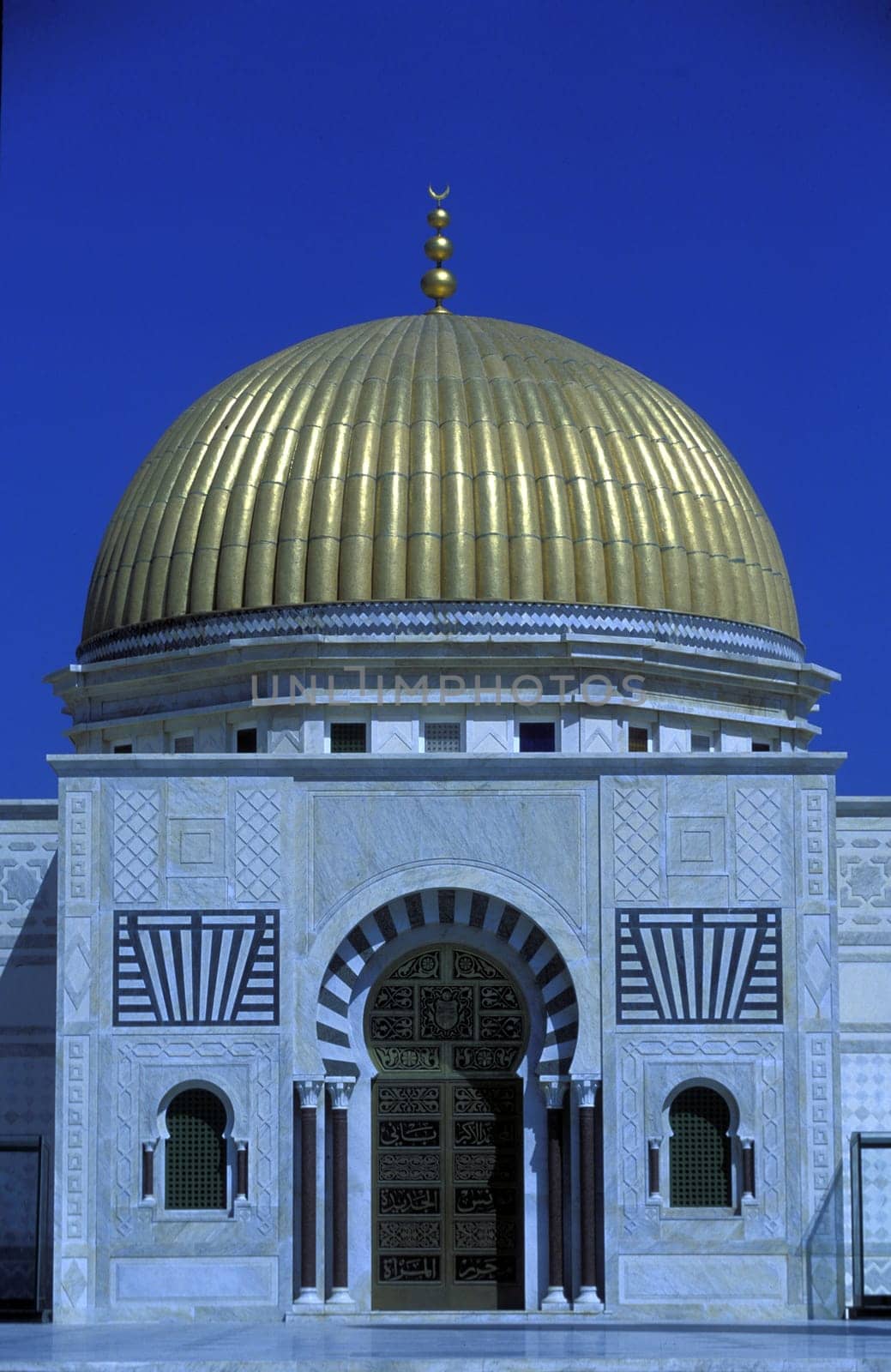 Africa,Tunisia,Monastir The Bourguiba Mausoleum in the coastal town of Monastir in Central Tunisia. (URS FLUEELER)