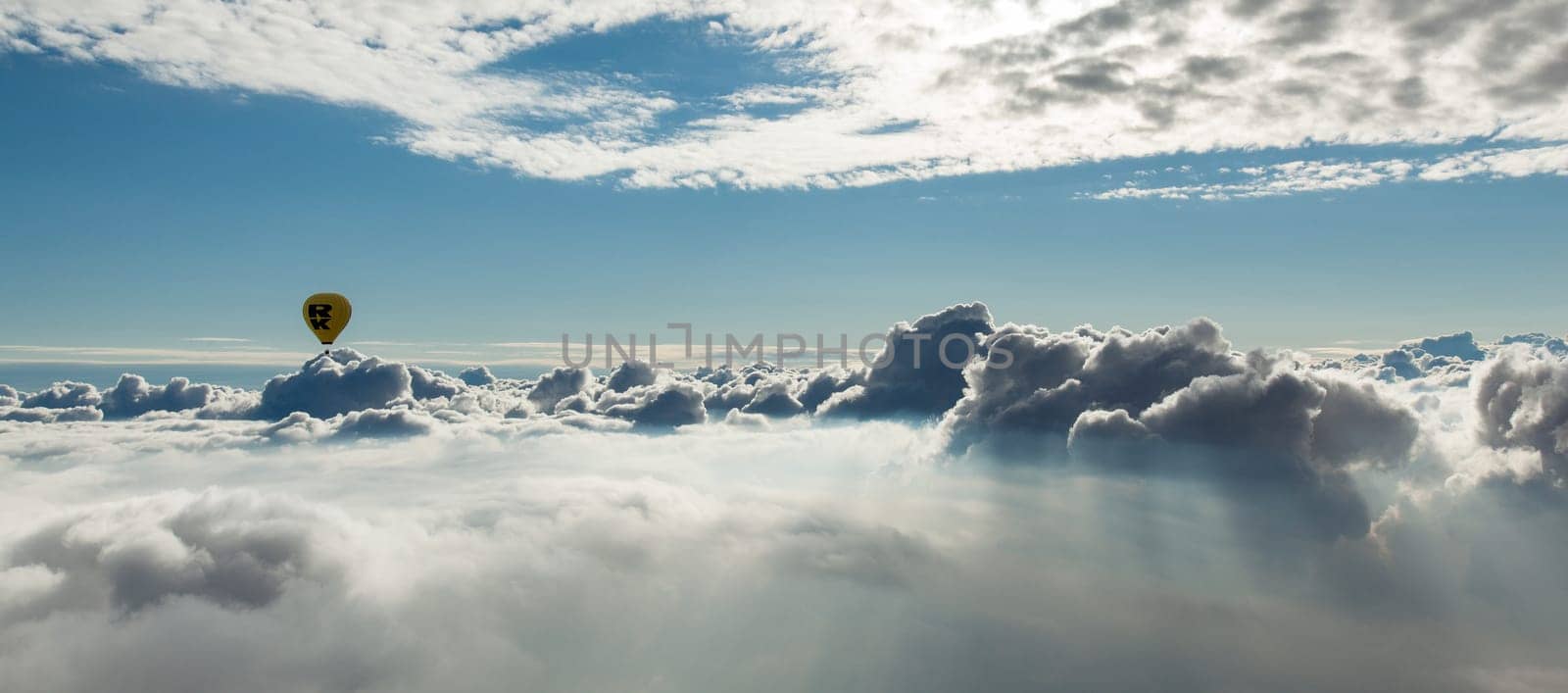 above the clouds