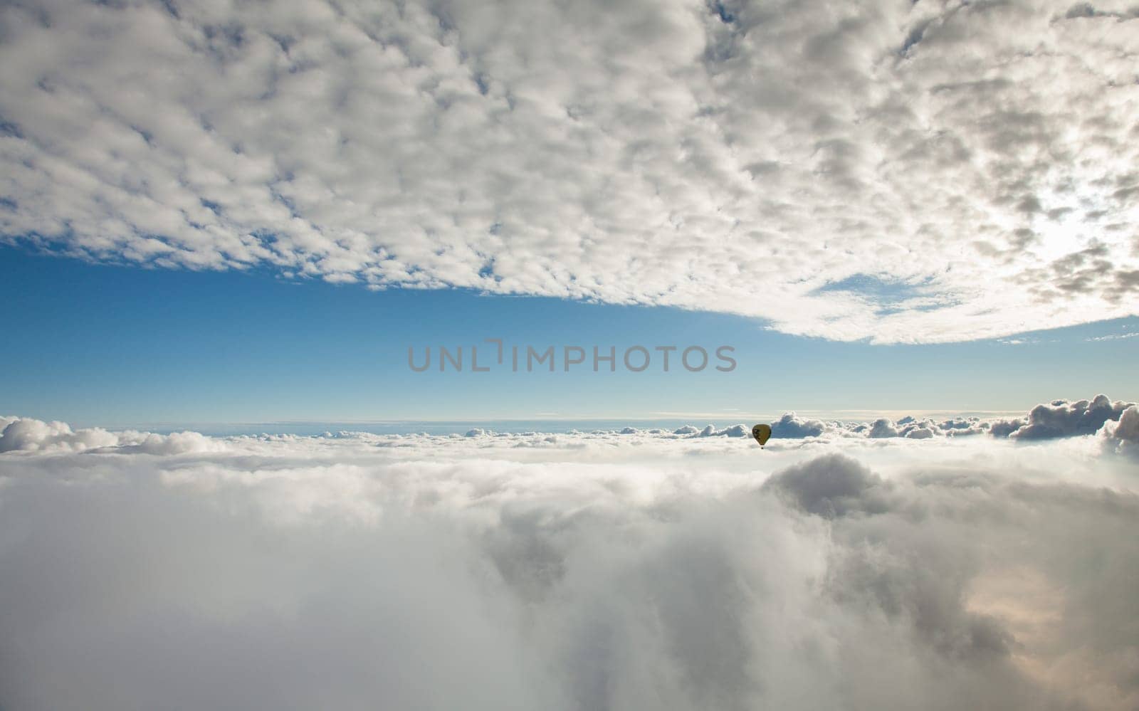 above the clouds