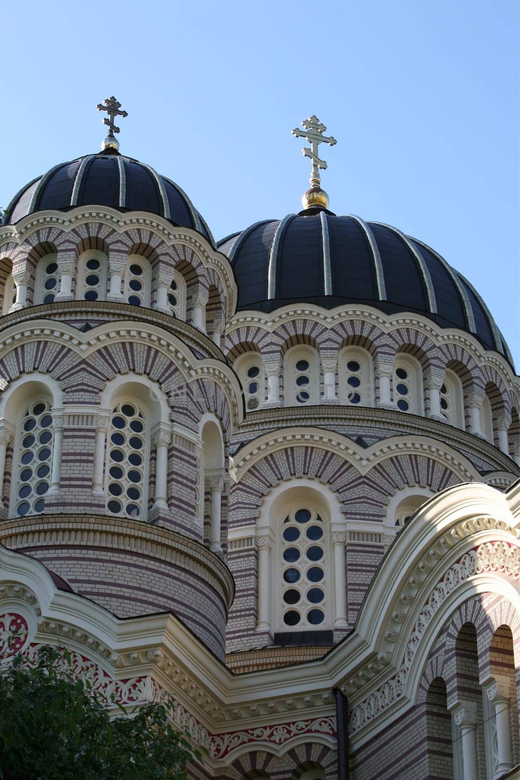 Europe,Eastern Europe,Baltic States,Latvia,Riga,Old Town,New Town,Downtown,Russian Orthodox Church,Church,Dome