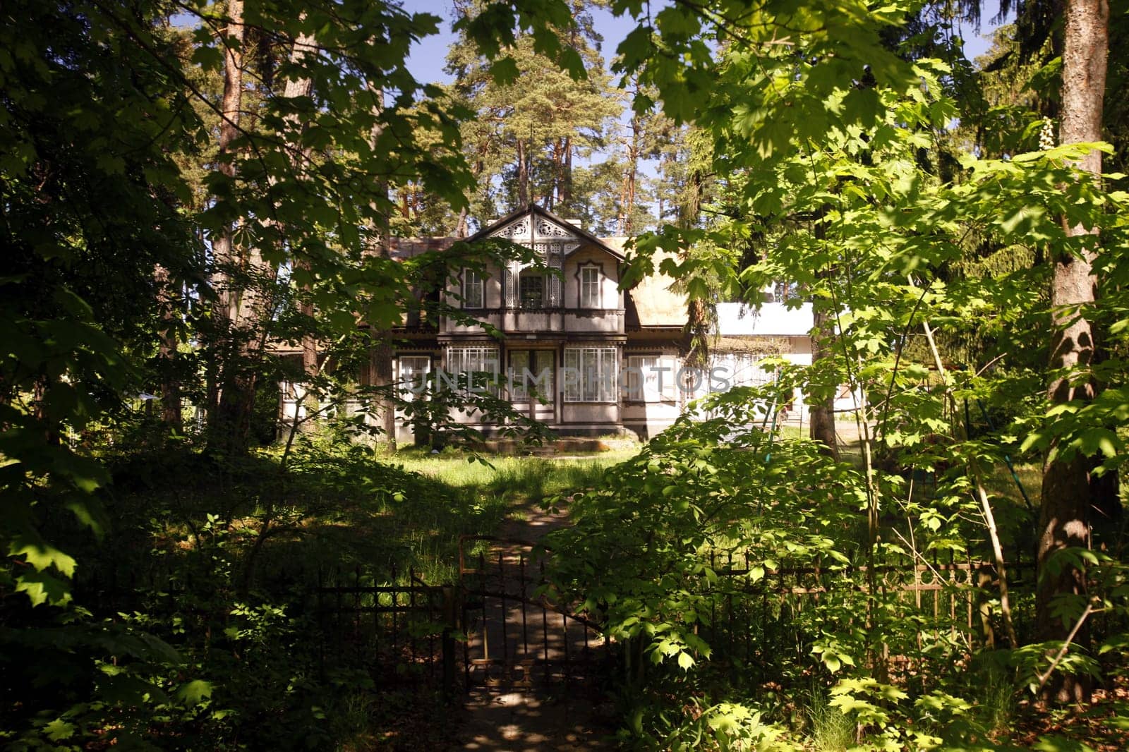 EUROPE,EASTERN EUROPE,BALTIKUM,LATVIA,OSTSEE,JURMALA,HOLZHAUS,WALD