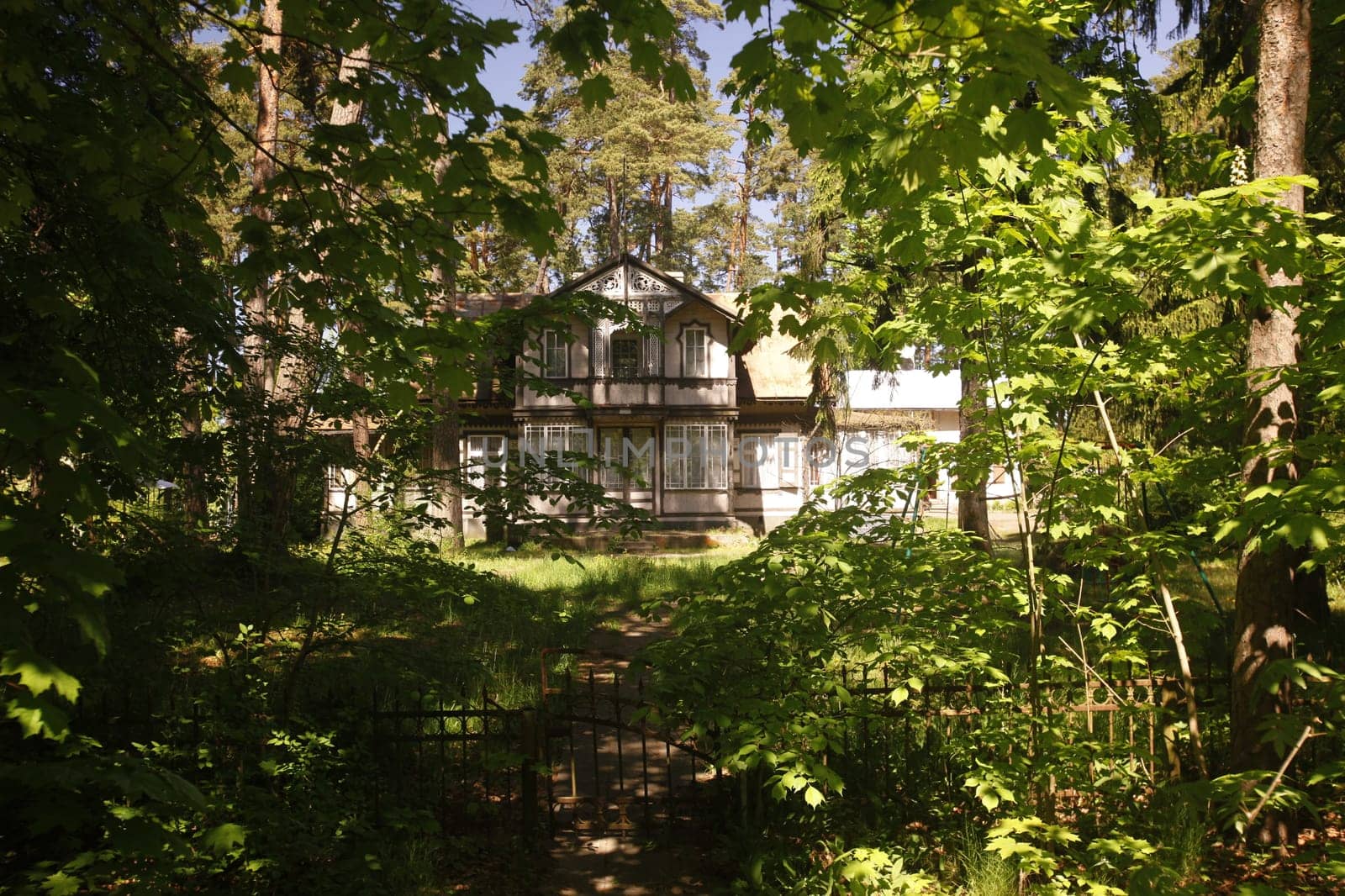EUROPE,EASTERN EUROPE,BALTIKUM,LATVIA,OSTSEE,JURMALA,HOLZHAUS,WALD