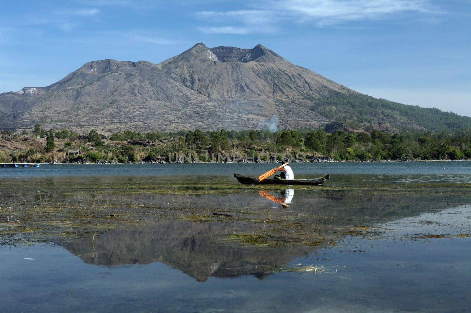 Asia,South East,Indonesia,Bali,Island,Batursee,Lake,Lake,Gunung Batur,Mountain Batur,Volcano,Crater Lake,Landscape,Kedisan,Agriculture,Everyday,(Urs Flueeler)