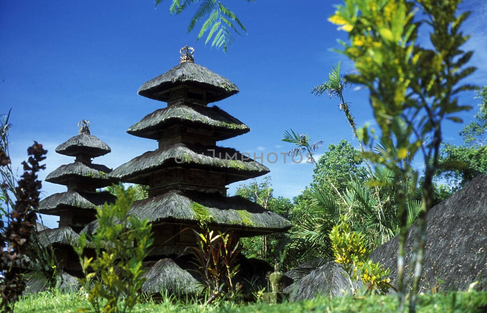 Pura Taman Ayun near Mengwi in central Bali on the island of Bali in Indonesia.