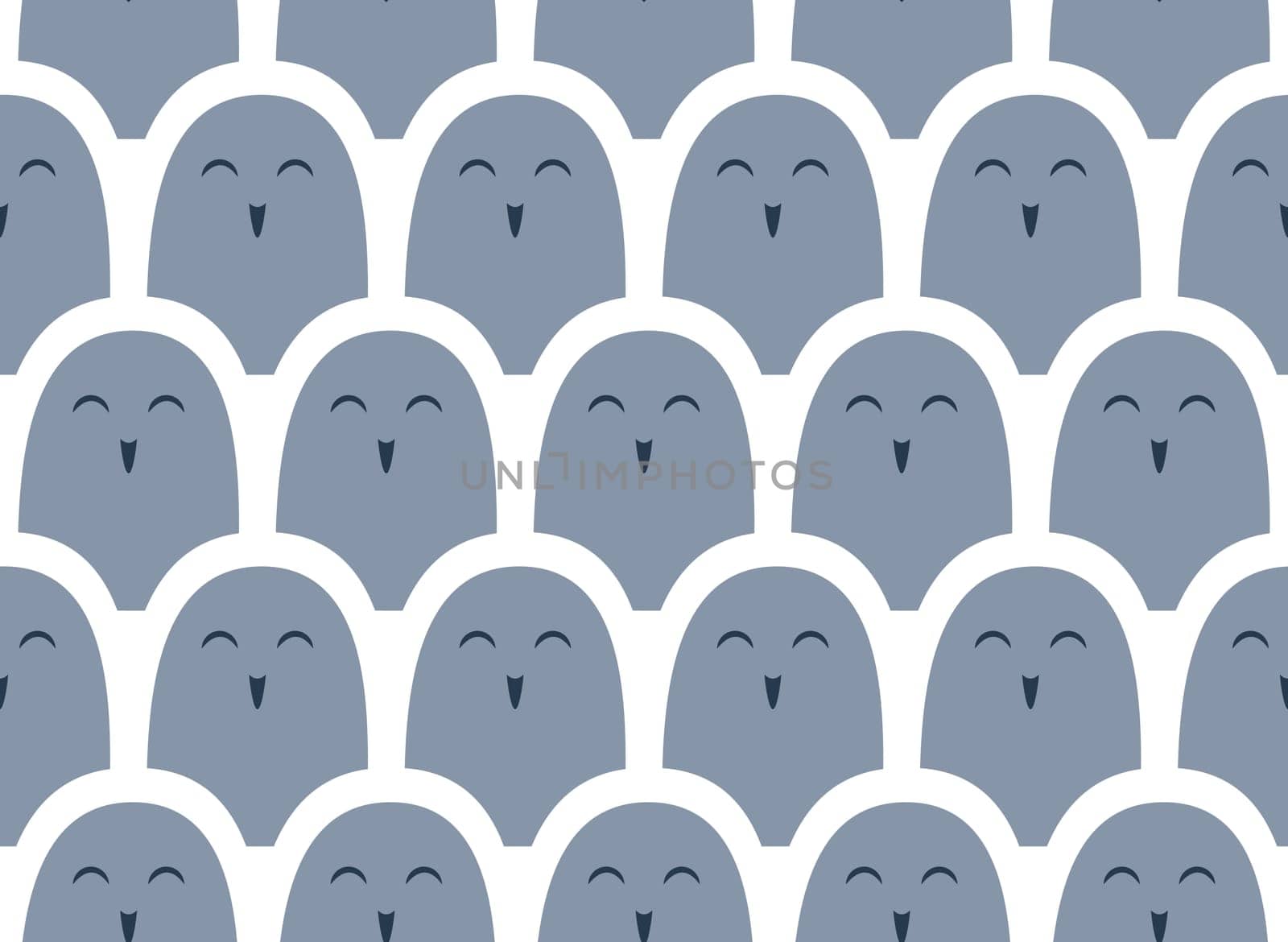 Colorful vector simple pattern . Crowd