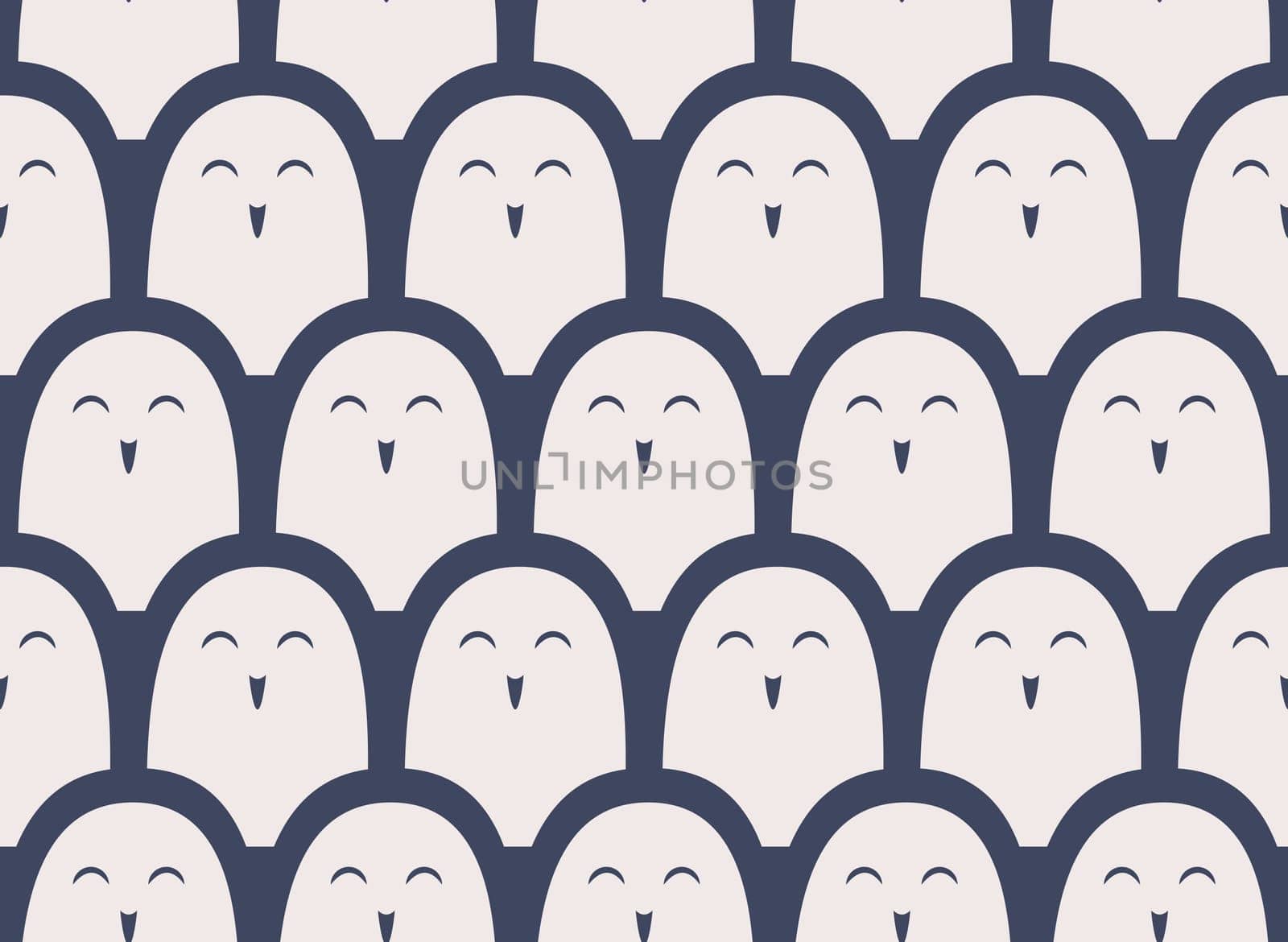 Colorful vector simple pattern . Crowd
