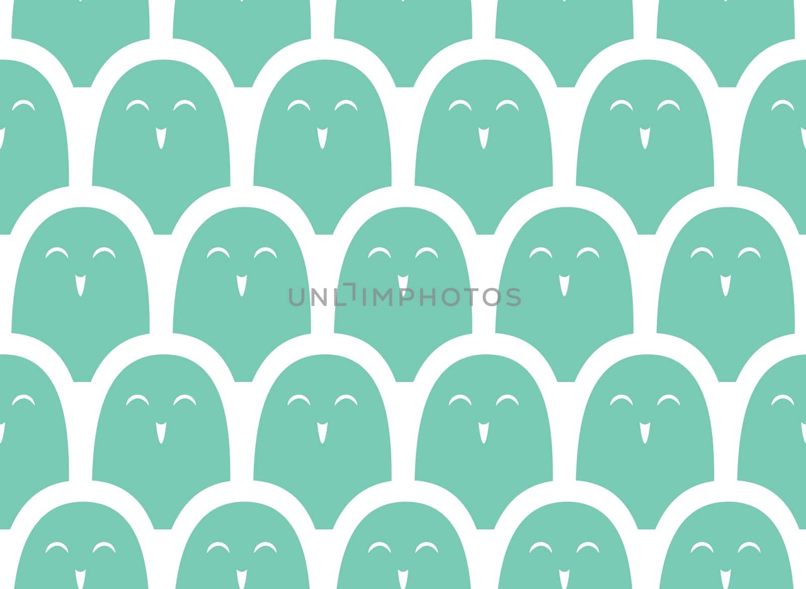 Colorful vector simple pattern . Crowd
