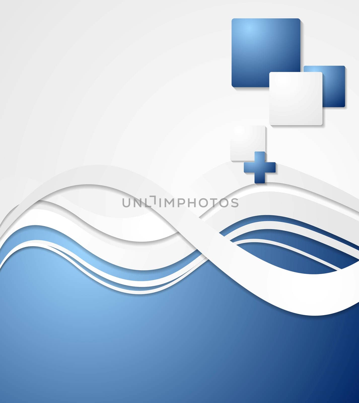 Abstract waves technical bright background. Vector design eps 10