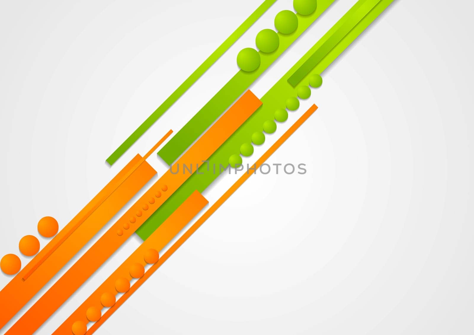 Bright abstract hi-tech vector background