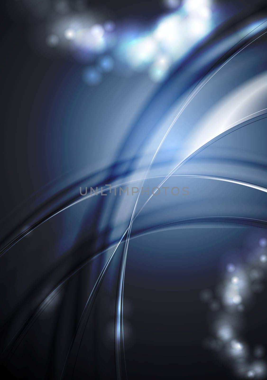 Abstract shiny vector waves design. Vector illustration eps 10