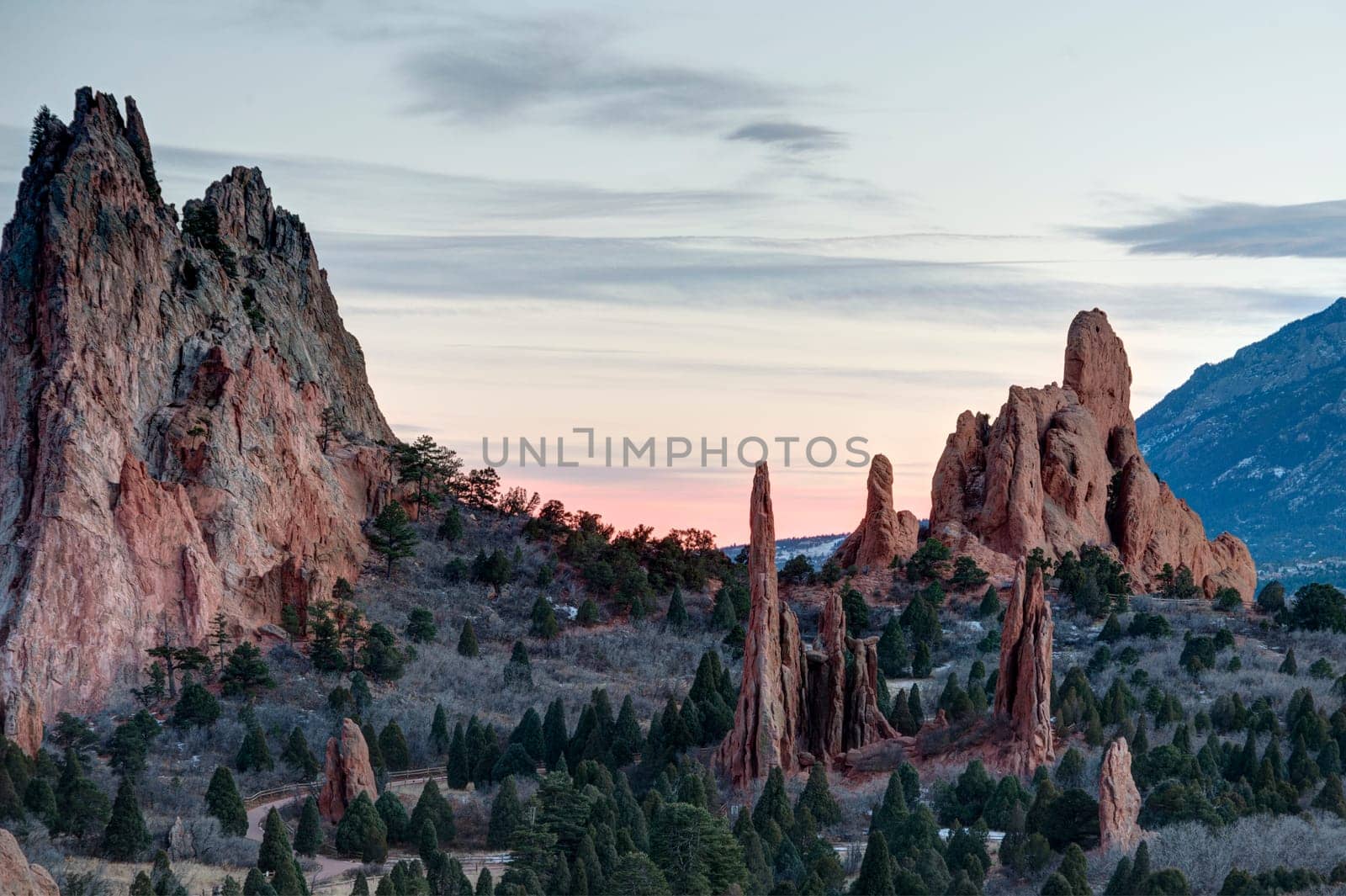 Garden of the Gods in Colorado Springs, Colorado.