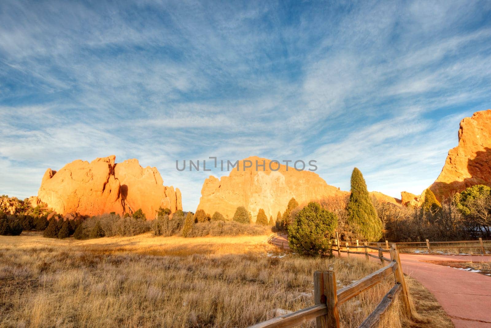 Garden of the Gods in Colorado Springs, Colorado.