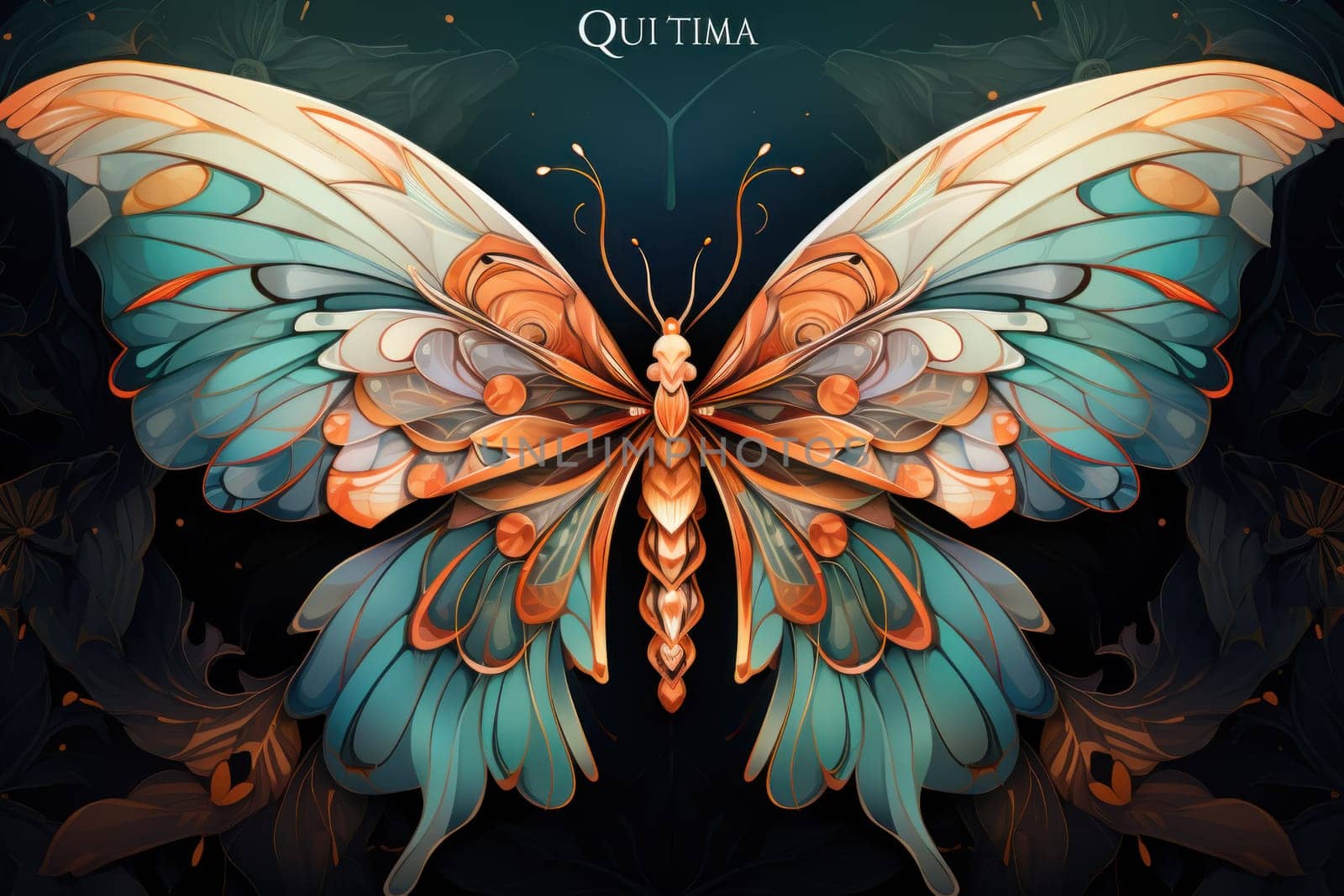A captivating portrayal of celestial moth guardians, their ethereal presence warding off malevolent spirits with a soft, lunar glow.