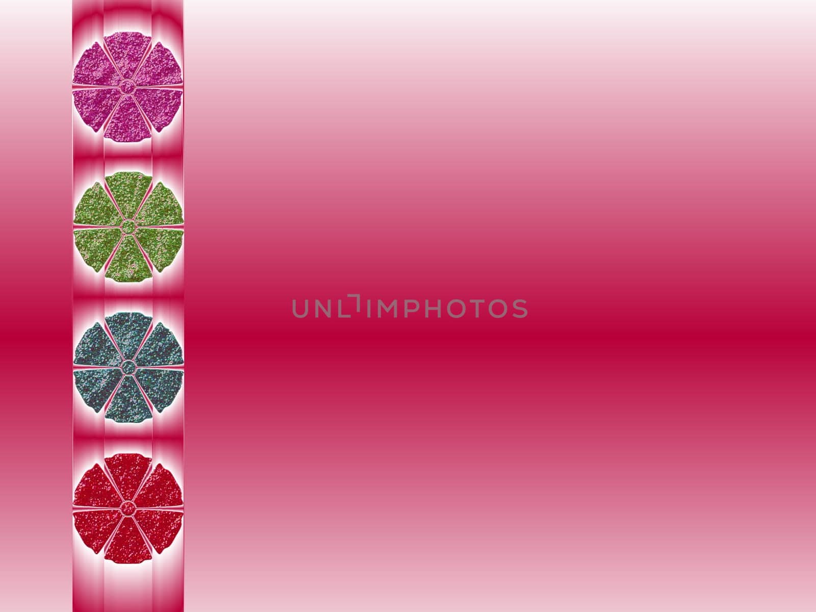 colored background with a delicate structure