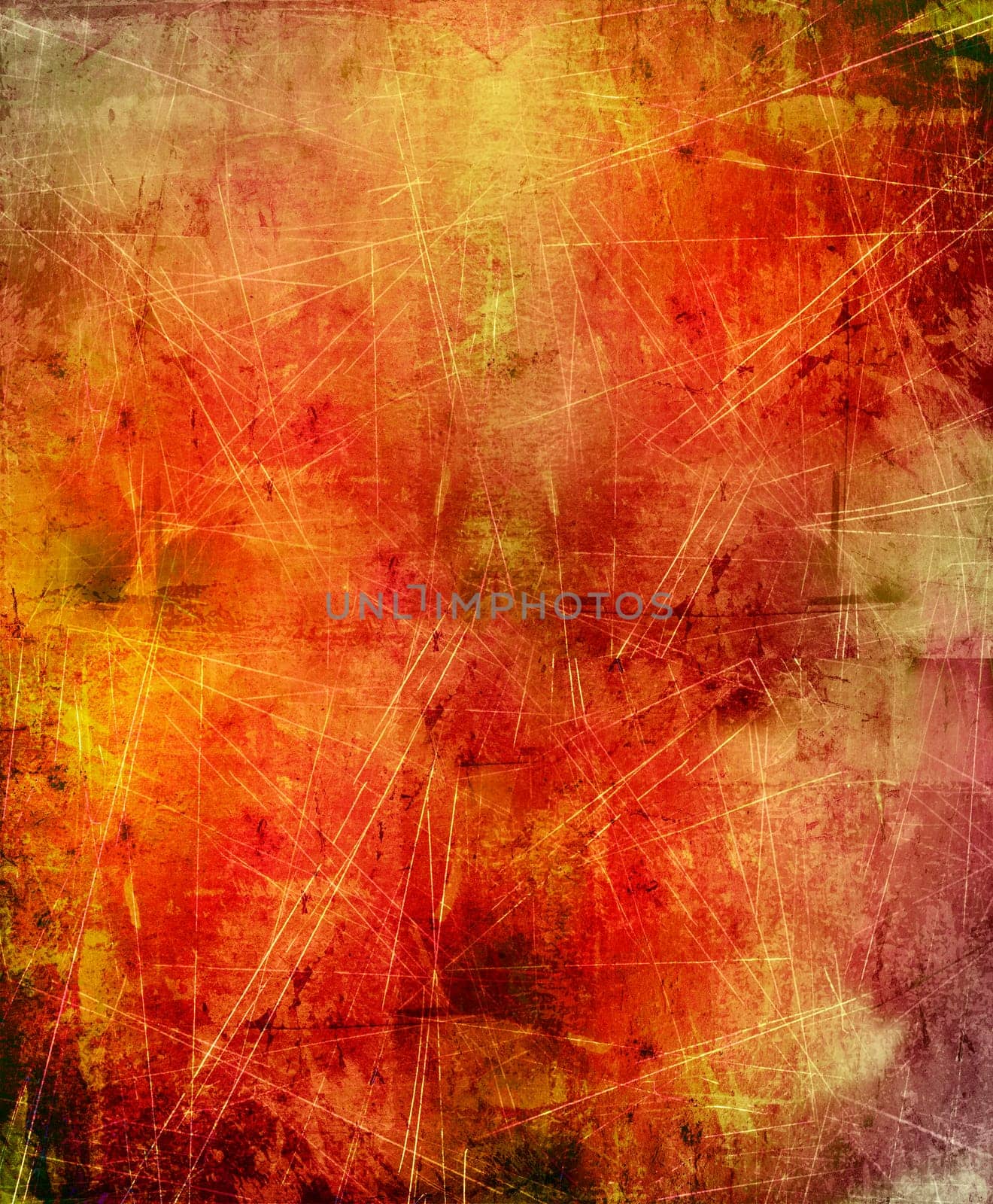 abstract scratch texture - mixed media