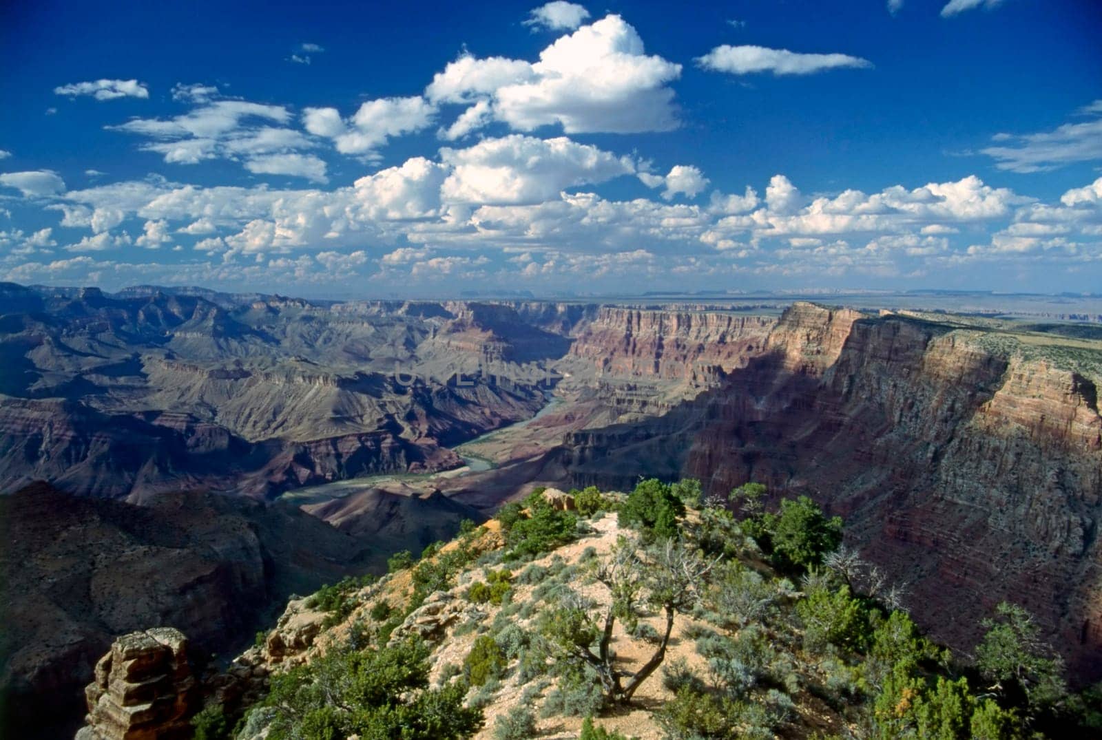 View of Grand Canyon in Arizona
