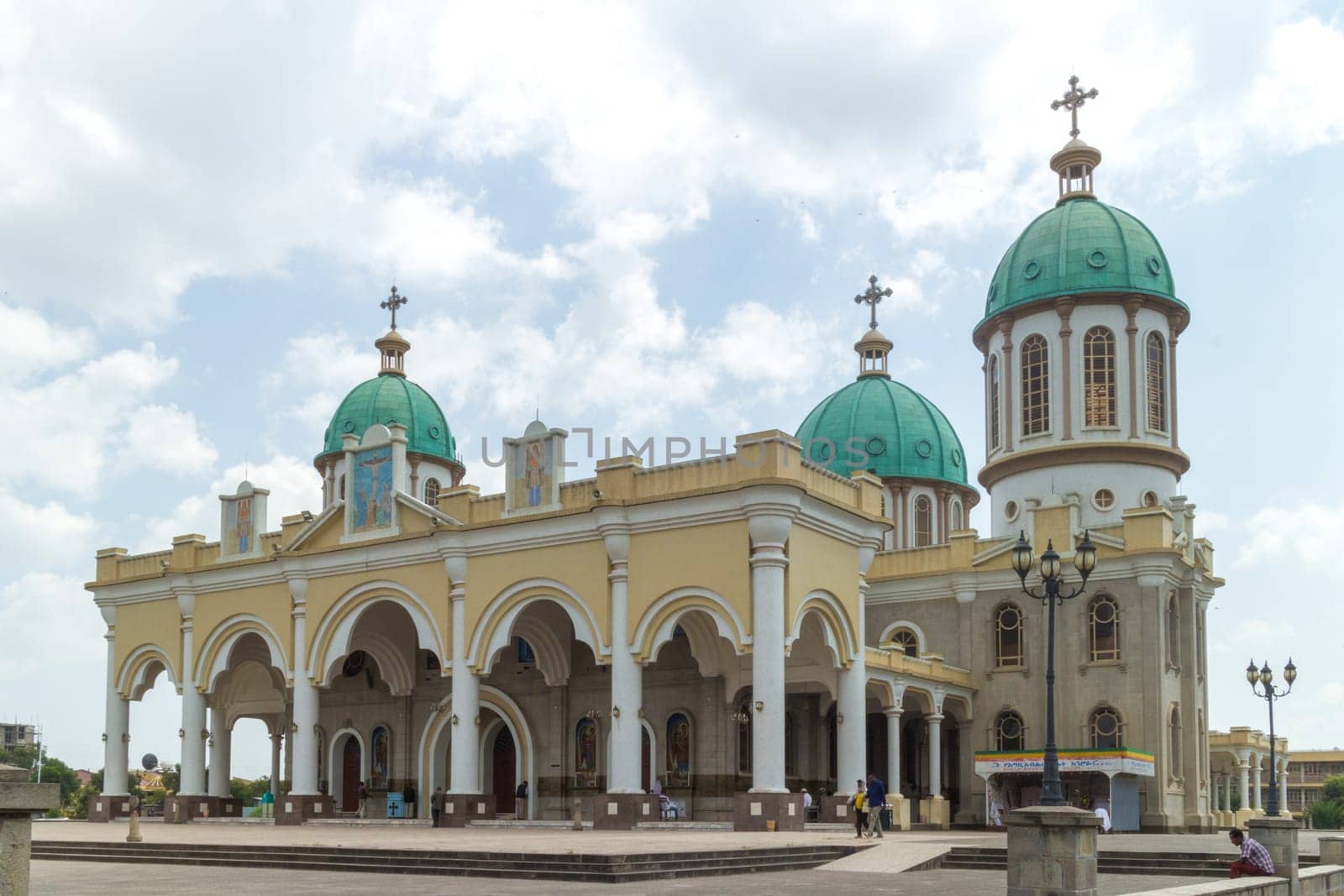 Bole Medhane Alem Church in Addis Ababa, Ethiopia