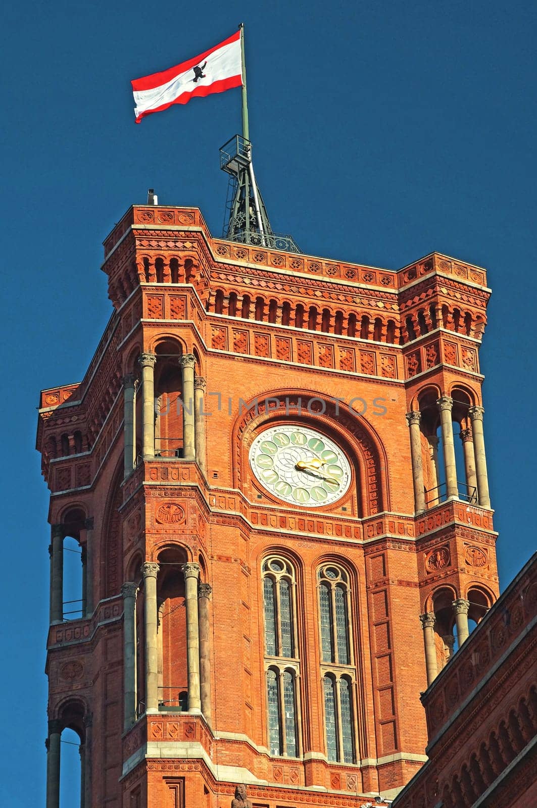 Rotes Rathaus Deutschland Berlin / Red City Hall Germany Berlin