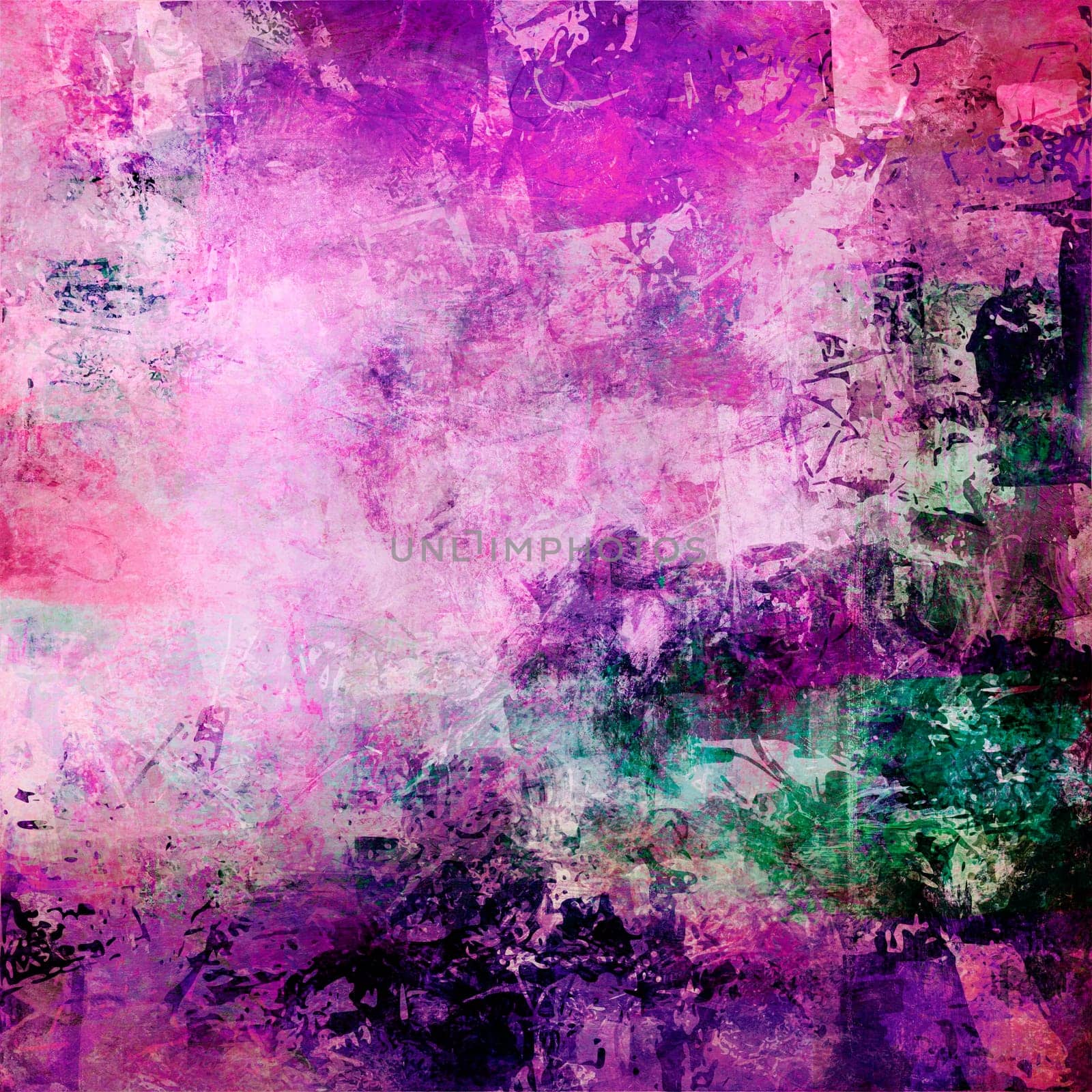 abstract painting textures in predominantly pink tones