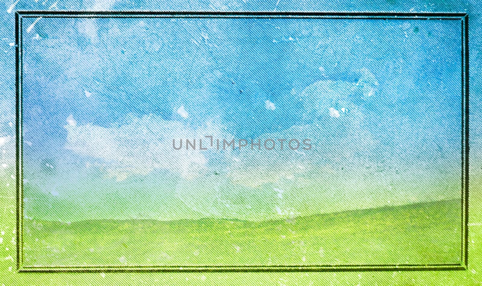Vintage painted spring background