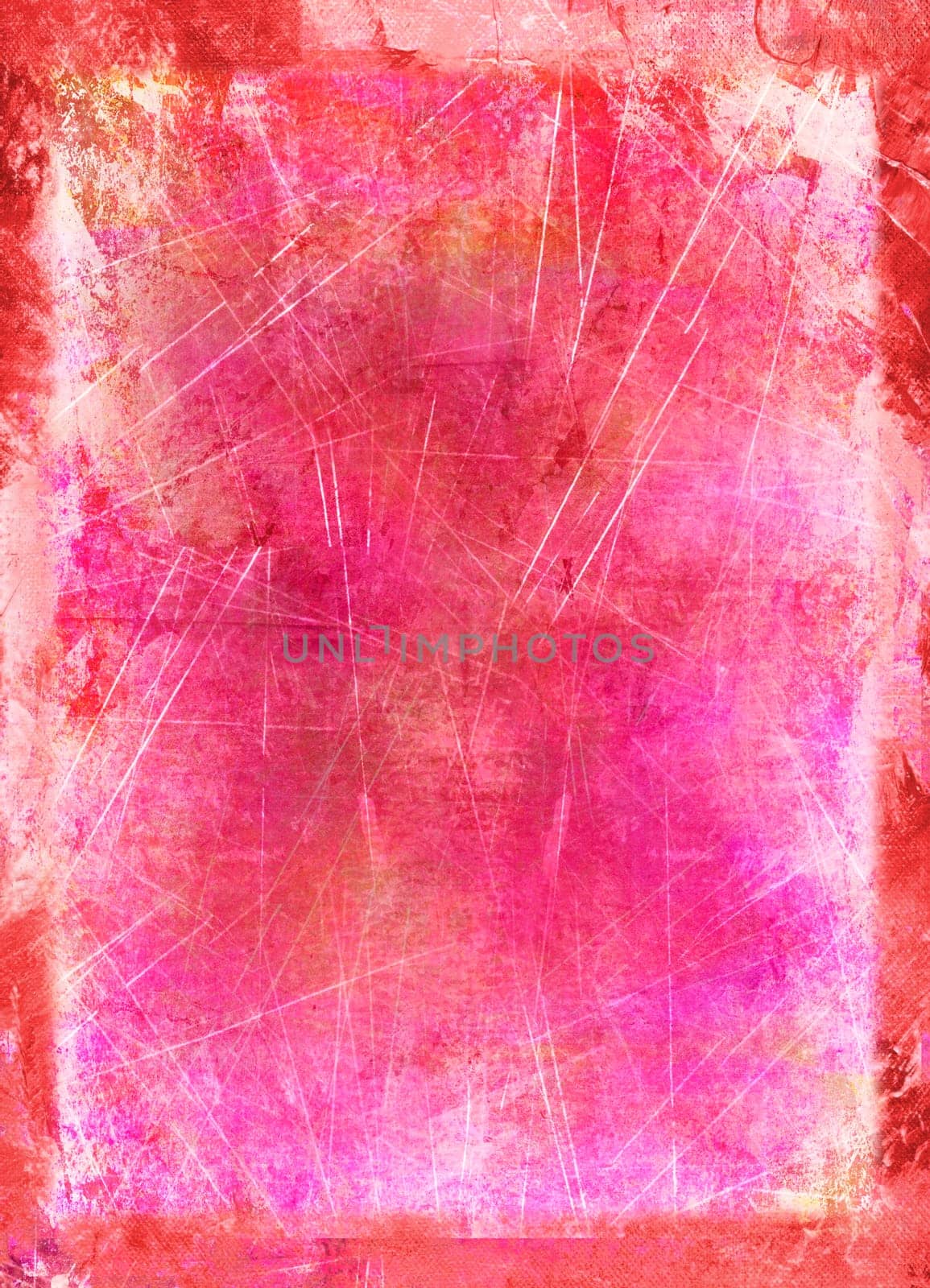 painted background in pink,violet and dark red tones