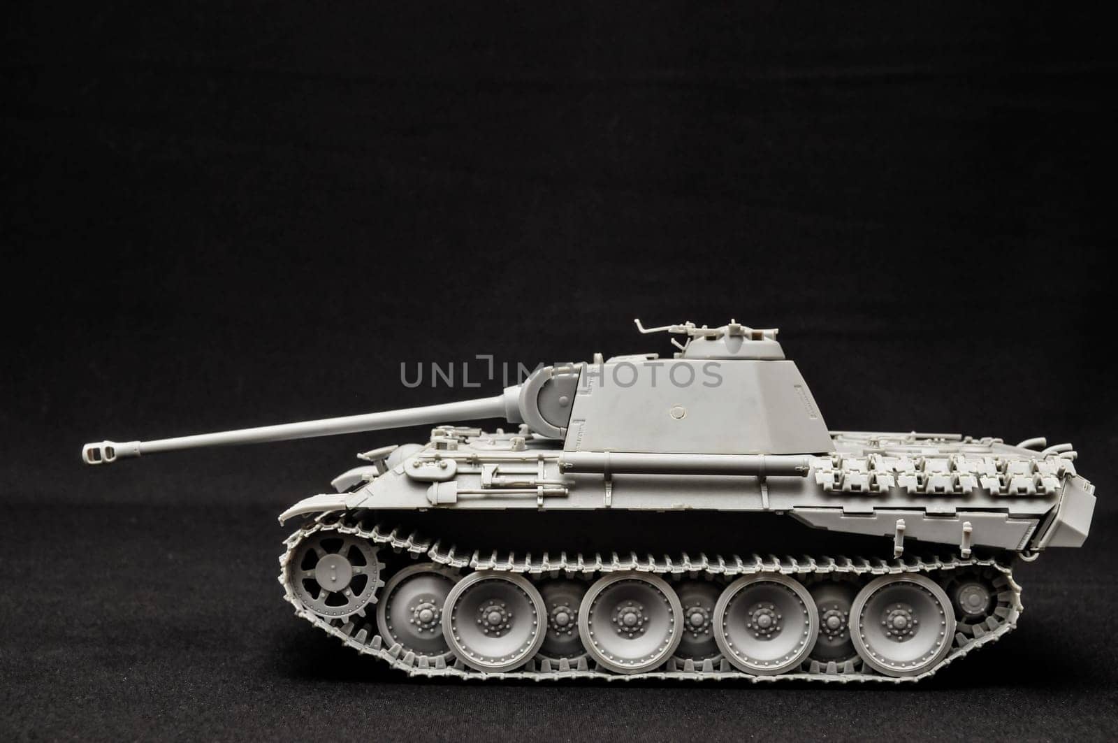 Tank. Track tank from the Second World War. Fighting vehicle.
