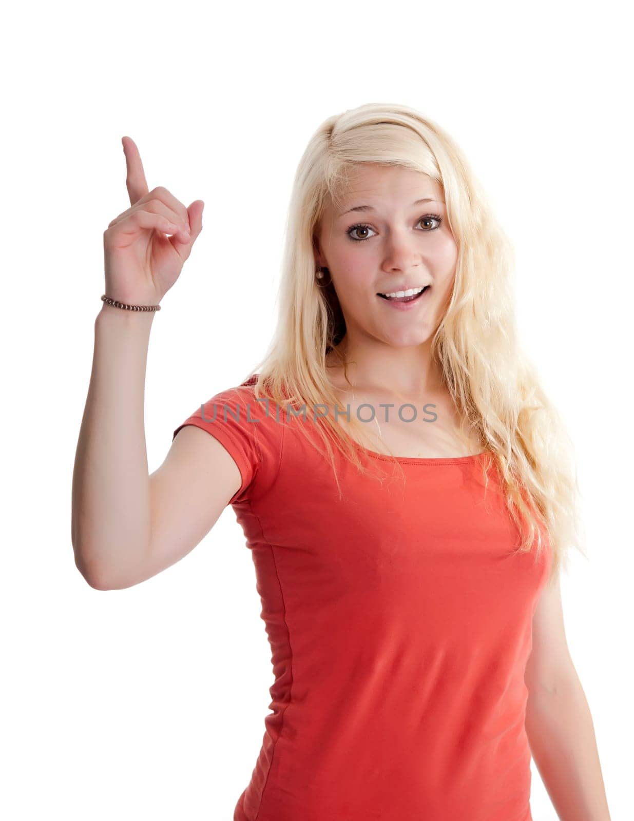Woman has an idea