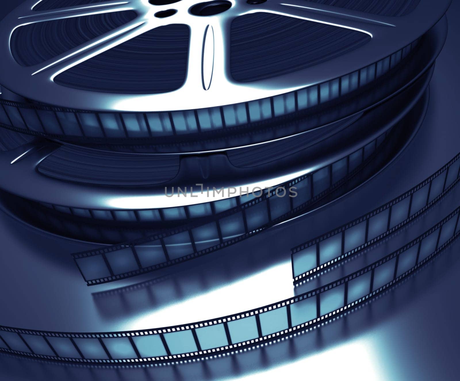 Concept of Industry cinematographic.