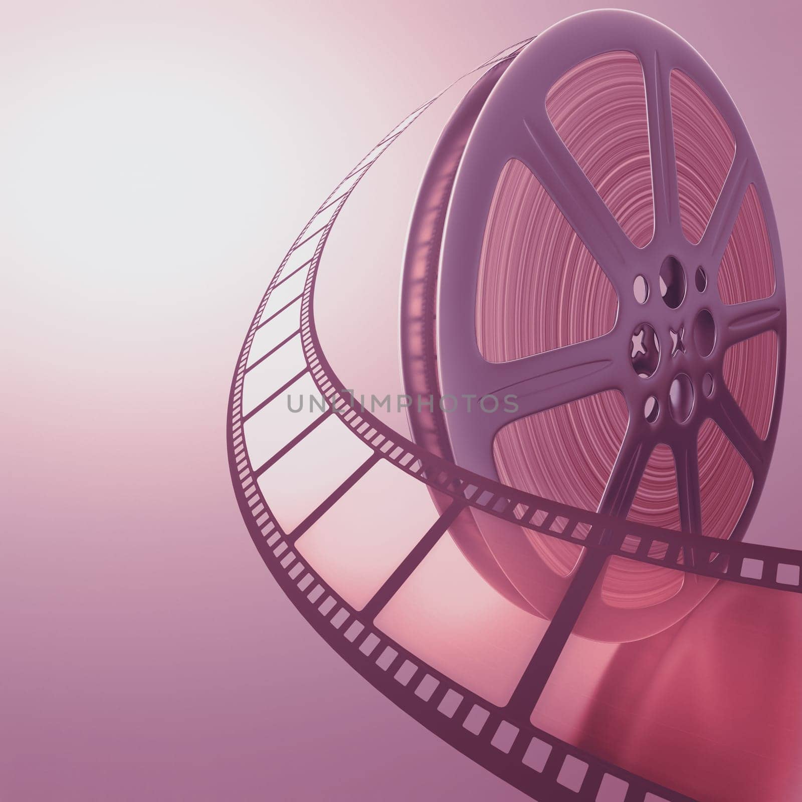 Concept of Industry cinematographic.
