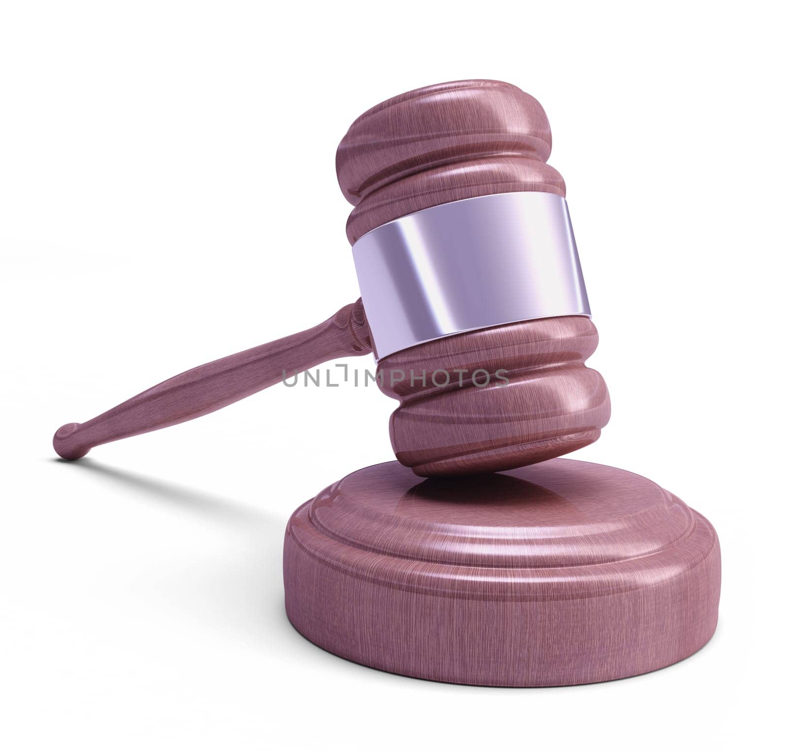 Wooden mallet of judge. Highly detailed texture.