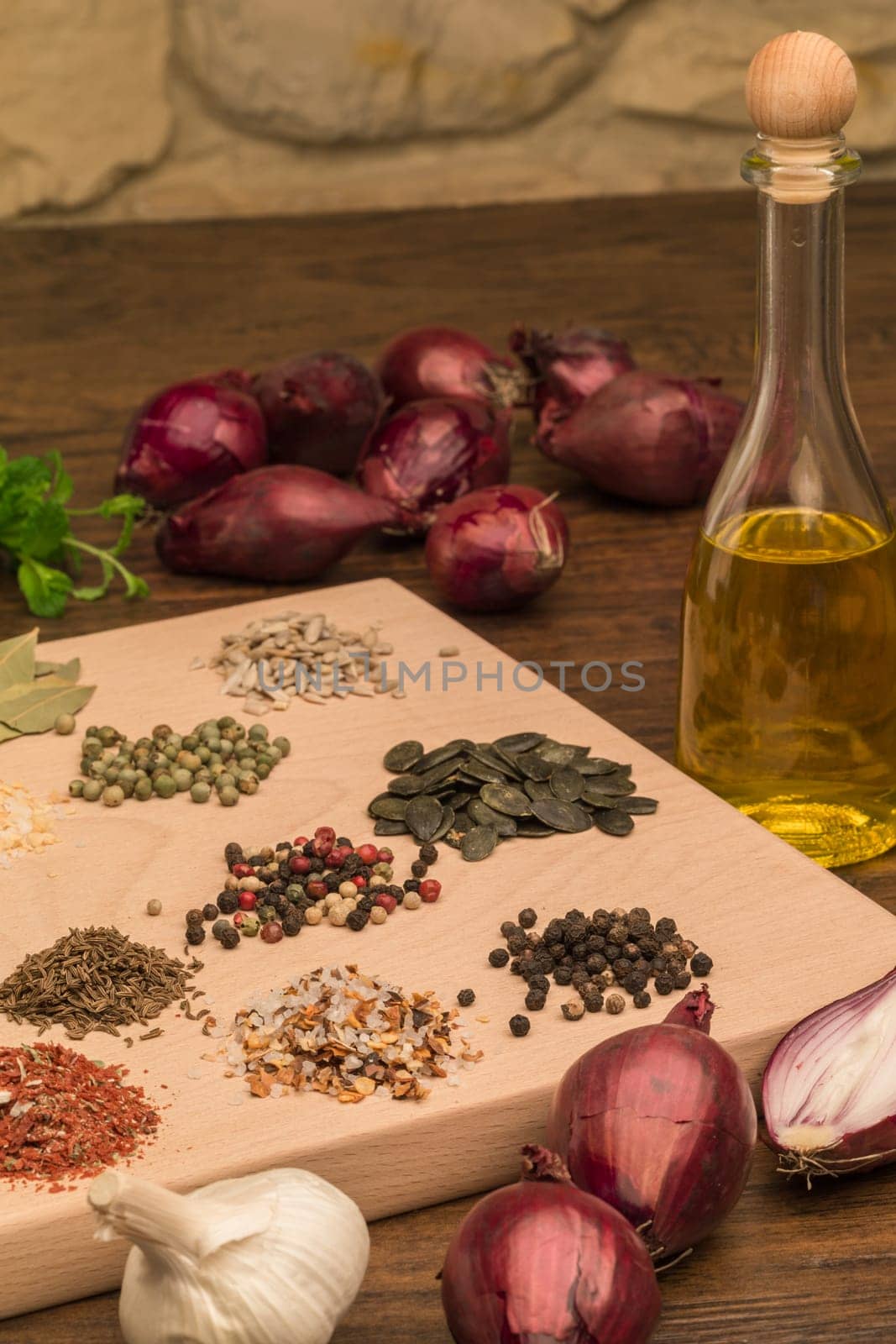 Spices in the kitchen