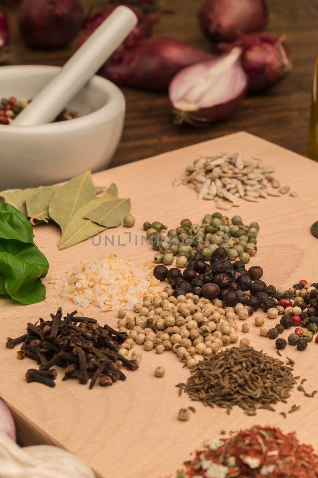 Spices in the kitchen