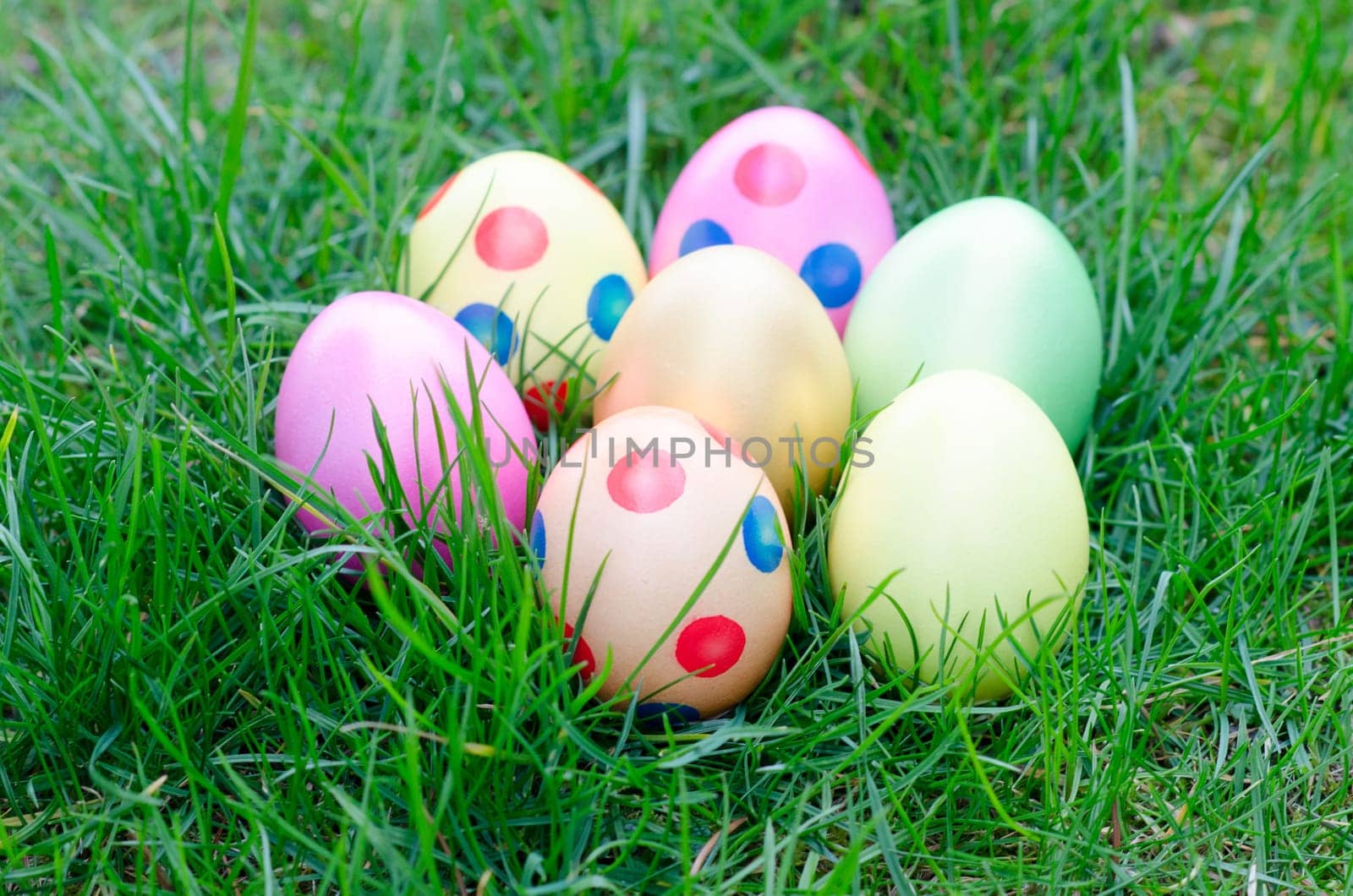 colorful Easter eggs