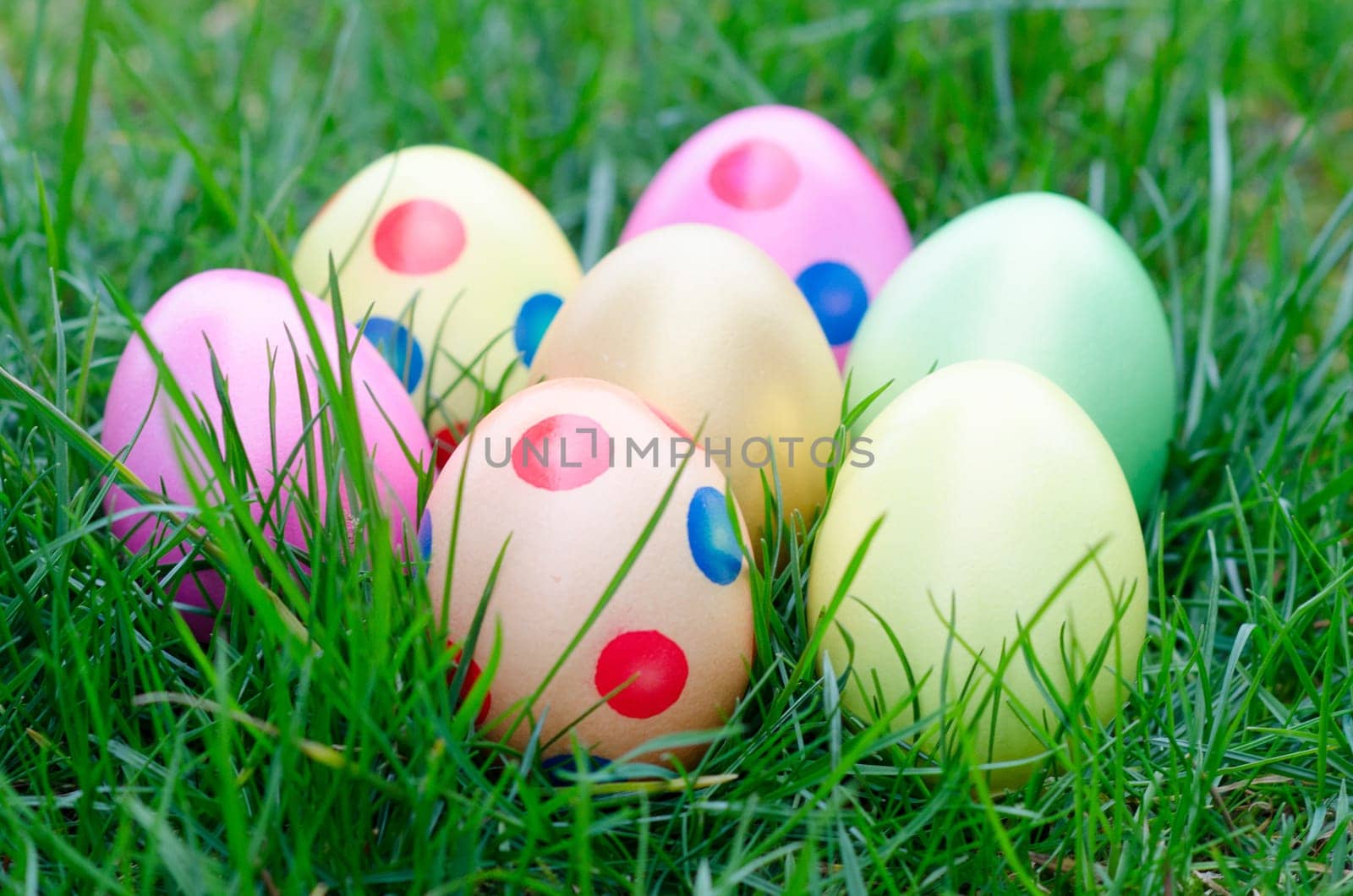 colorful Easter eggs