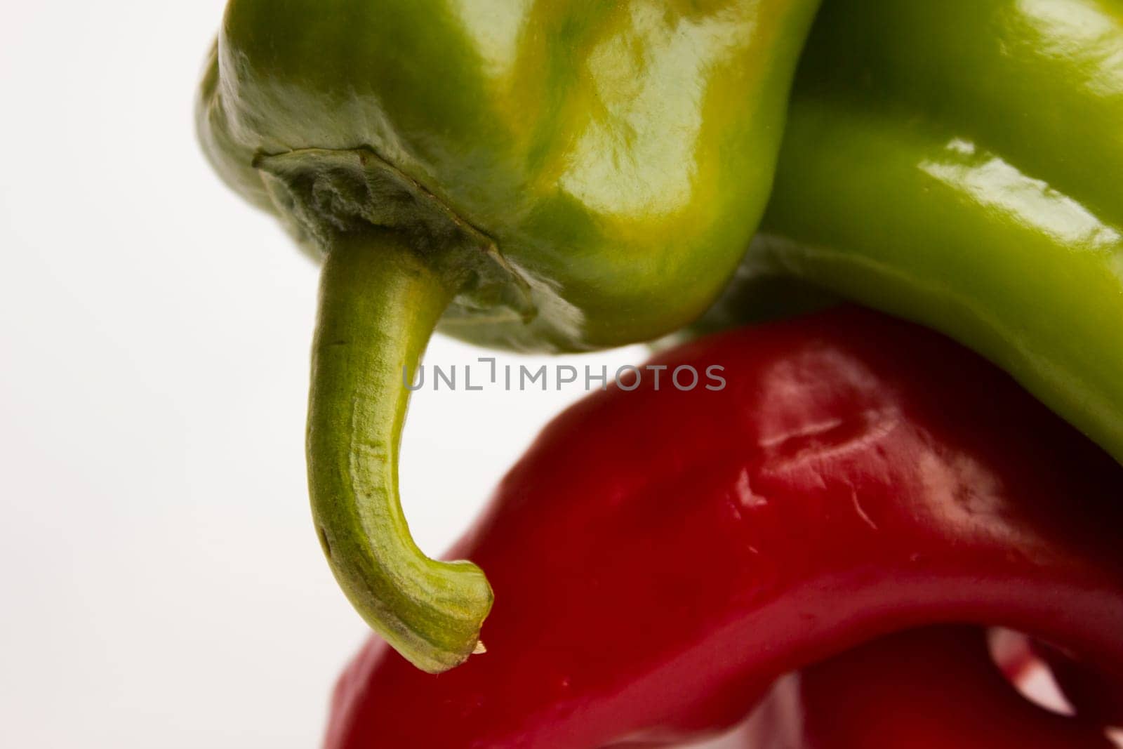 Composition of fresh and vibrant peppers.