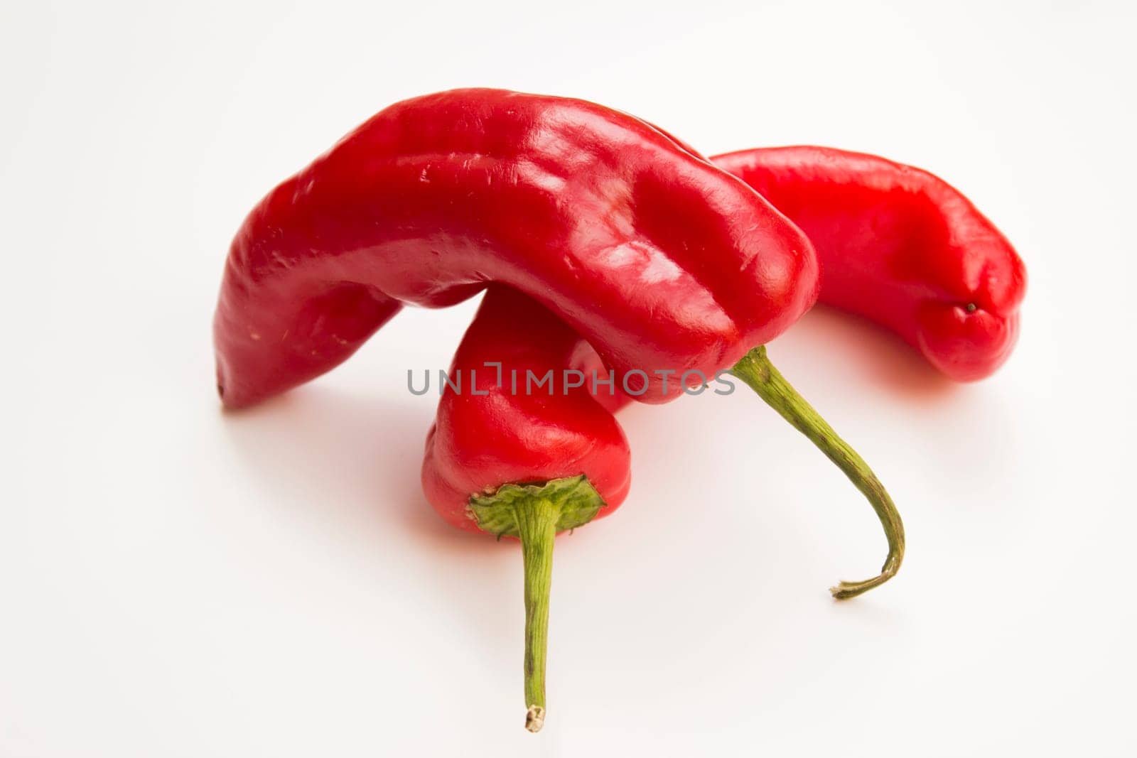 Composition of fresh and vibrant peppers.