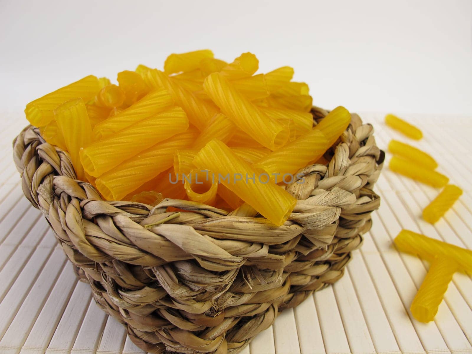 Pasta from corn flour