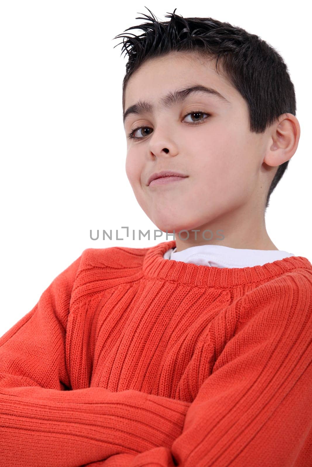 A self-assured boy