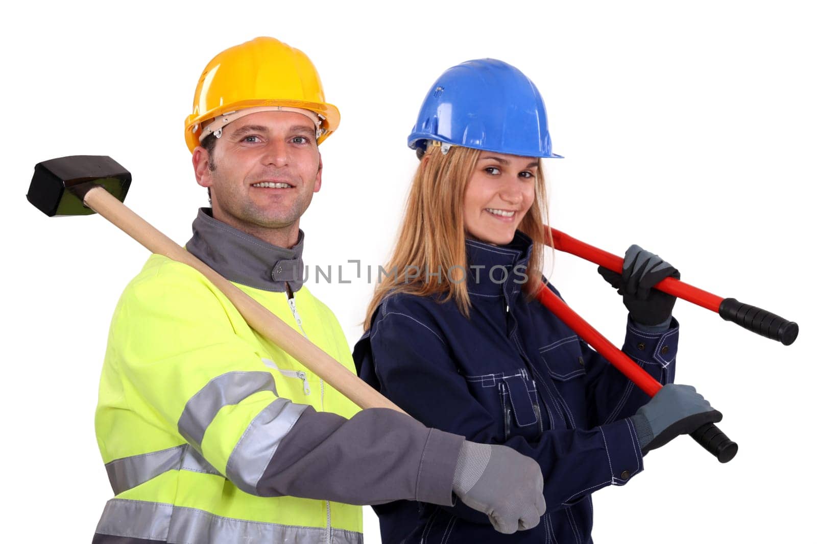Construction crew