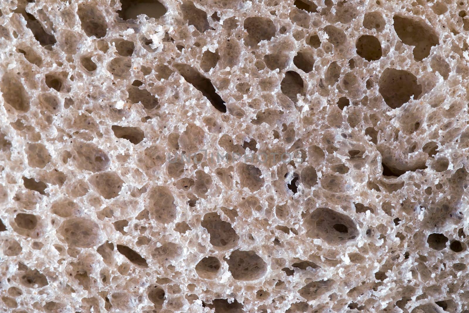 Abstract image - extreme closeup of the bread