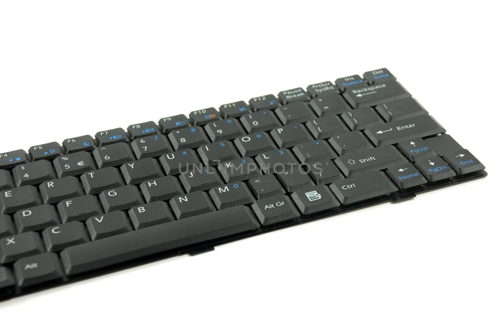 picture of a computer keyboard showing the individual keys