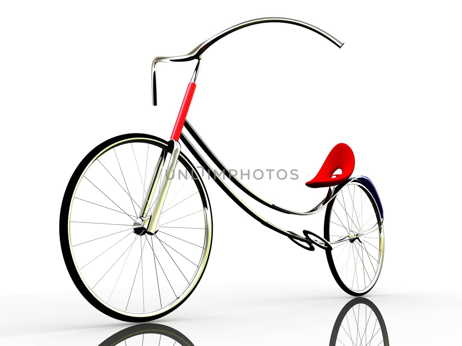 concept of electric bike for adv or others purpose use