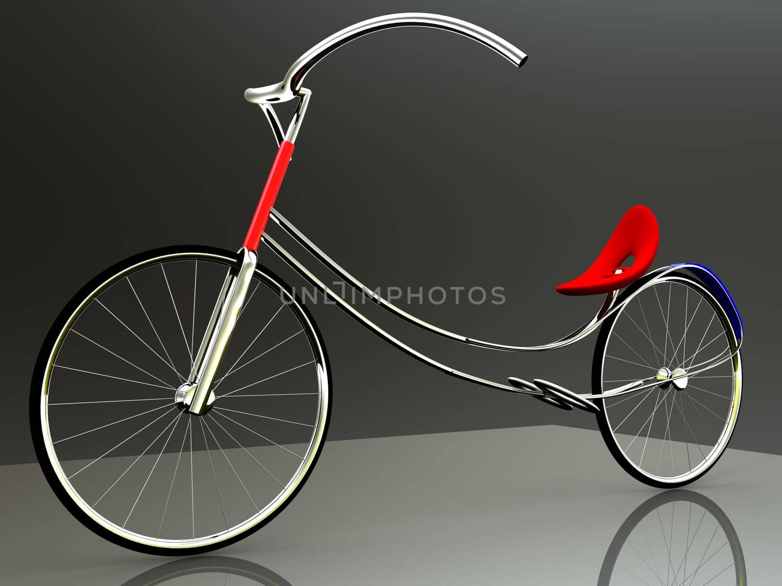 concept of electric bike for adv or others purpose use