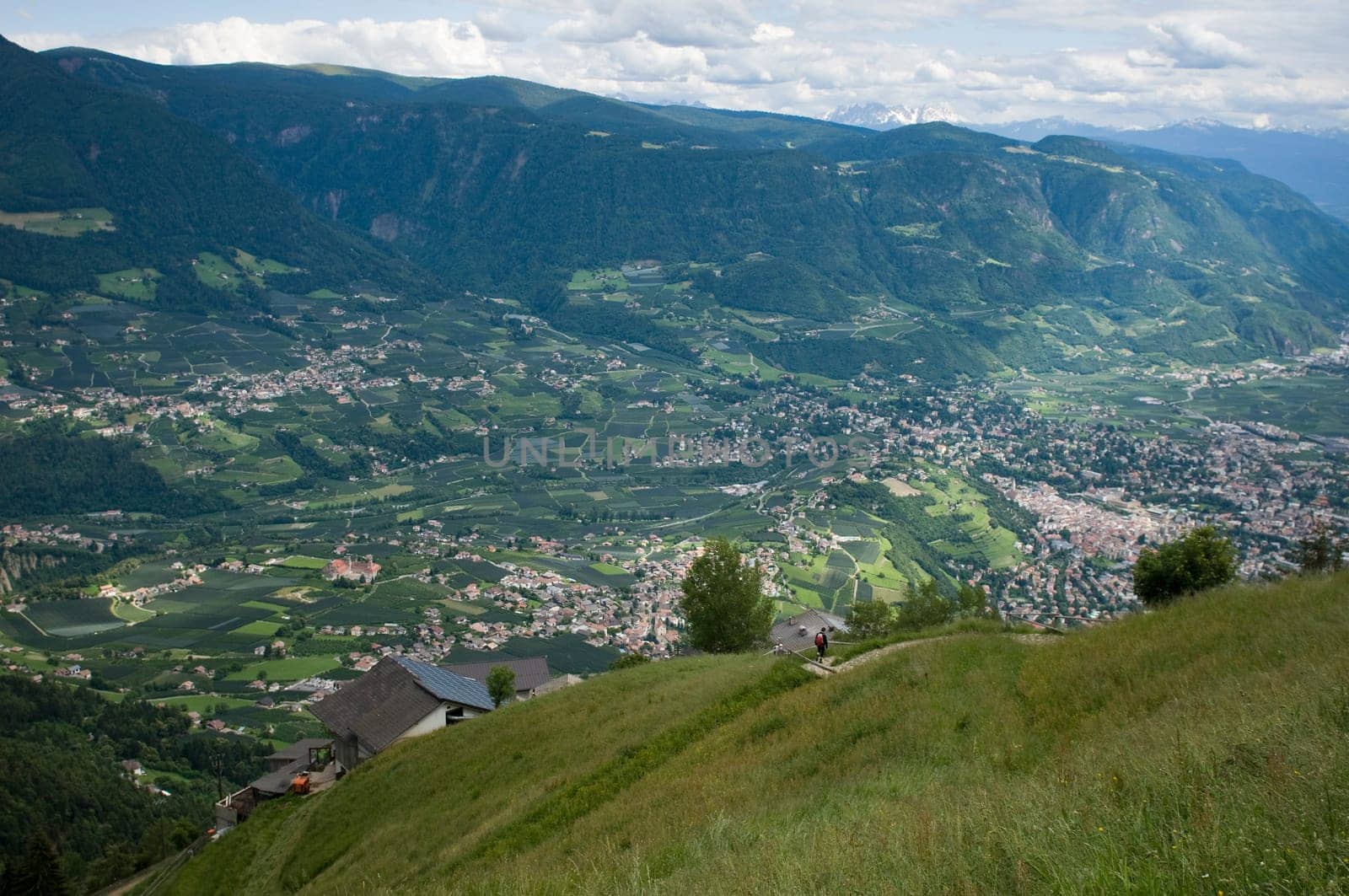 View of the Merano Valley from The Mutspitz