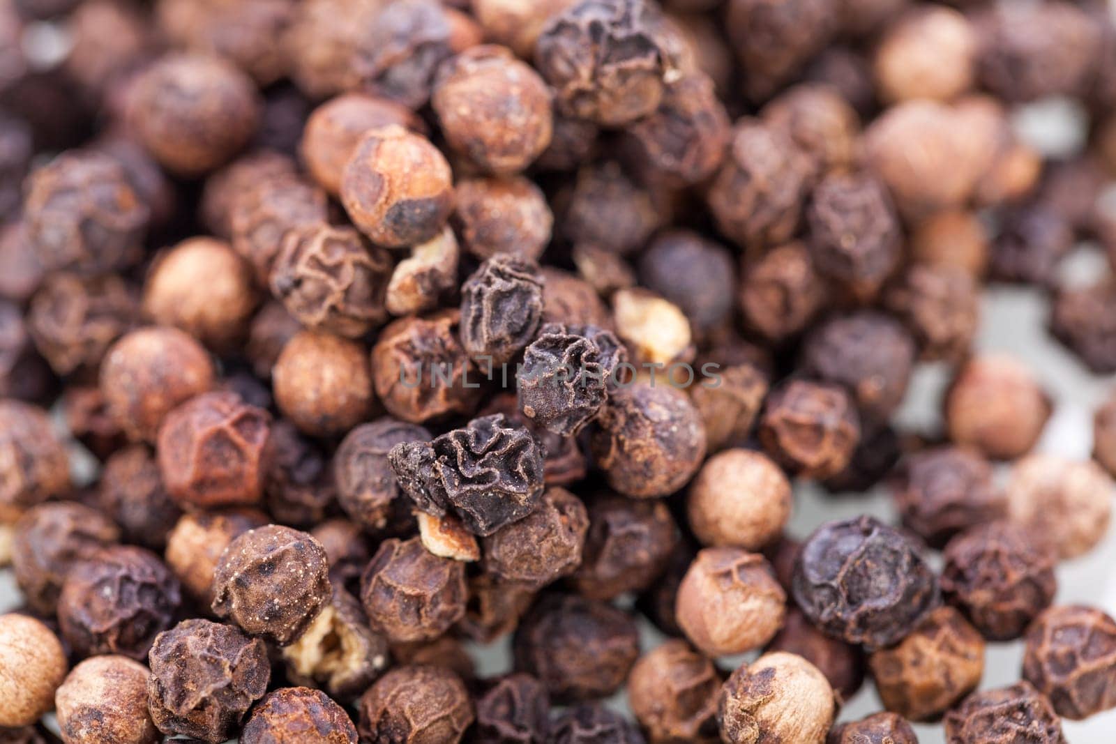 colorful dried peppercorns spice pepper close-up grains