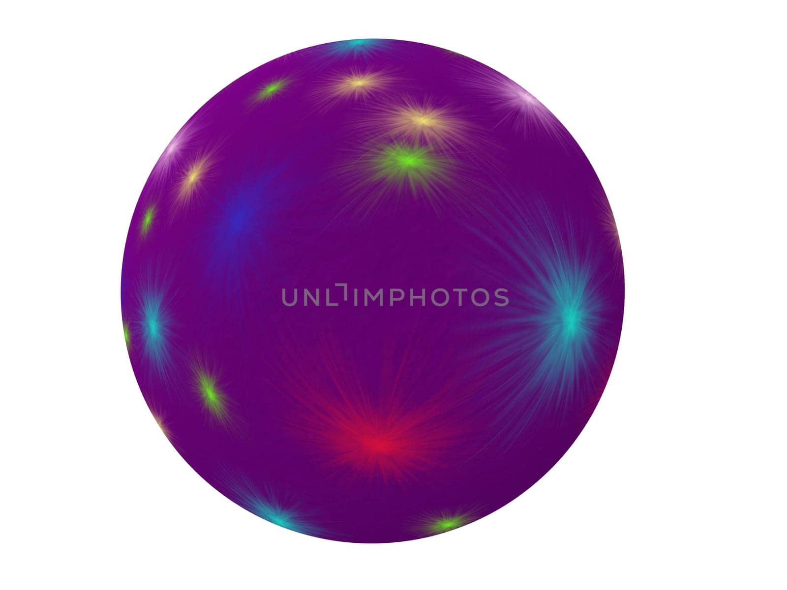 colored background with small pattern and small star