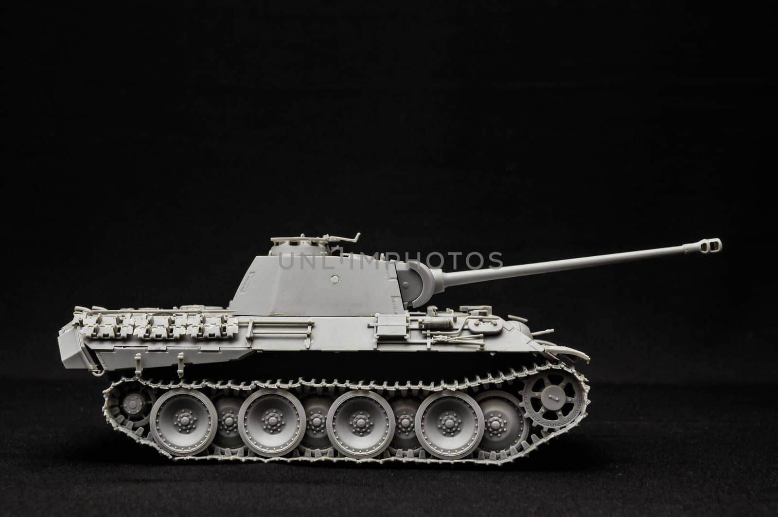 Tank. Track tank from the Second World War. Fighting vehicle.