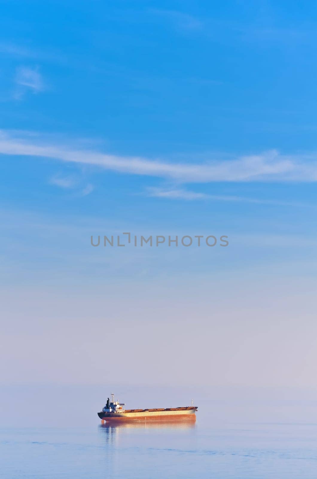 Dry Cargo Ship On The Black Sea