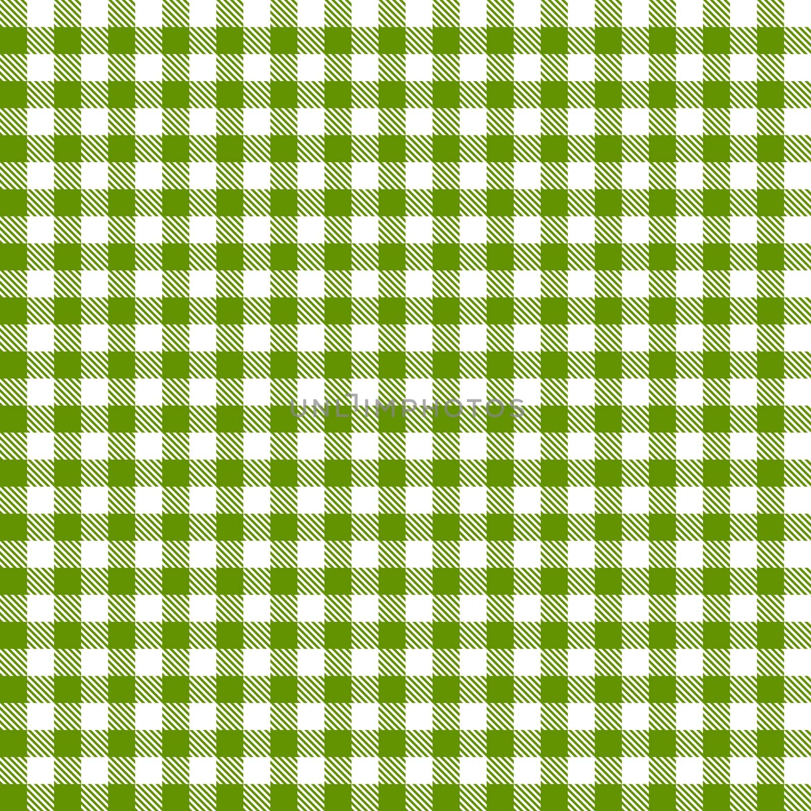 Plaid tablecloths pattern GREEN - endless